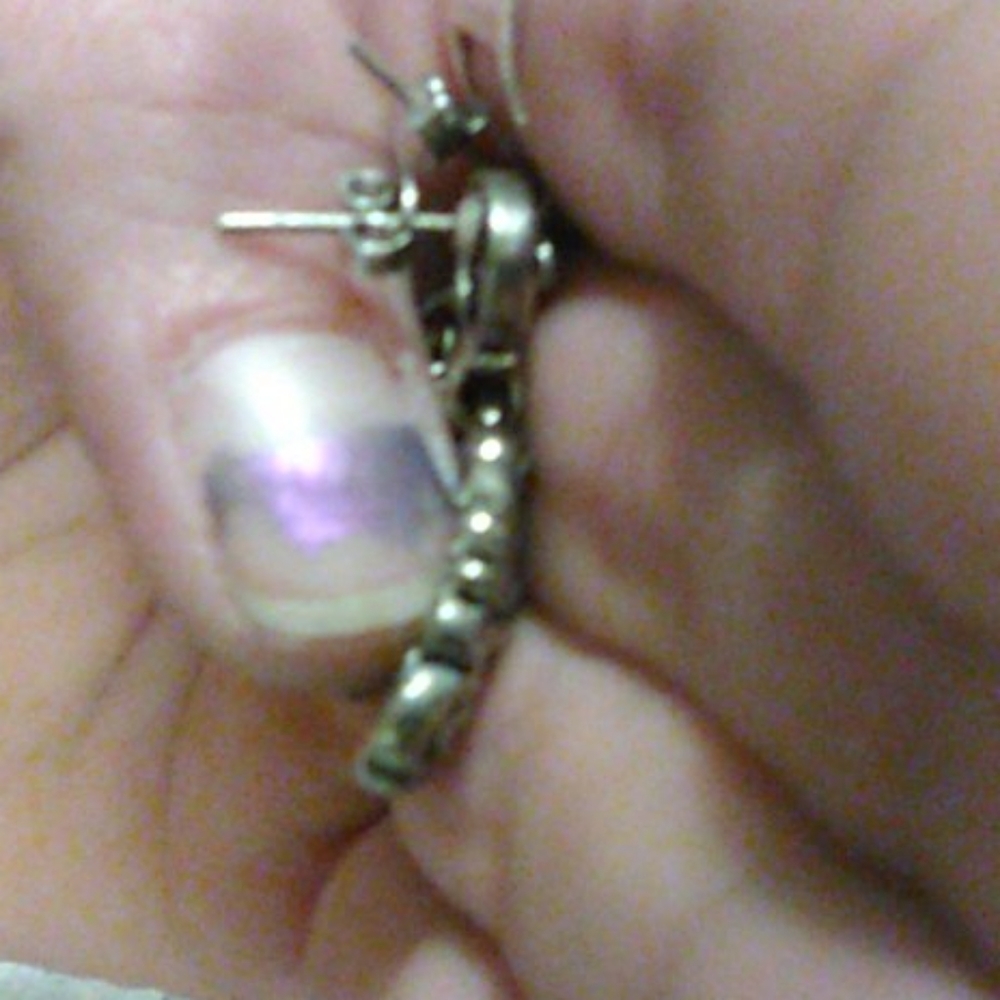 Silver earrings - Picture 5 of 7